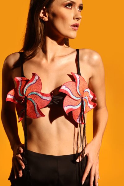 Swirl Bloom bralette