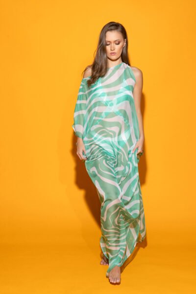 Mint Swirl Kaftan
