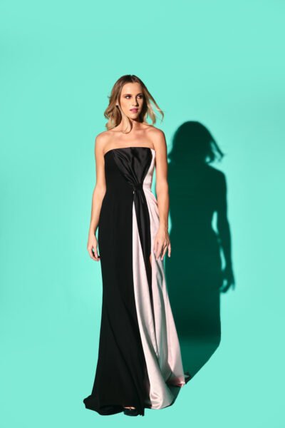 Noir Rosé gown
