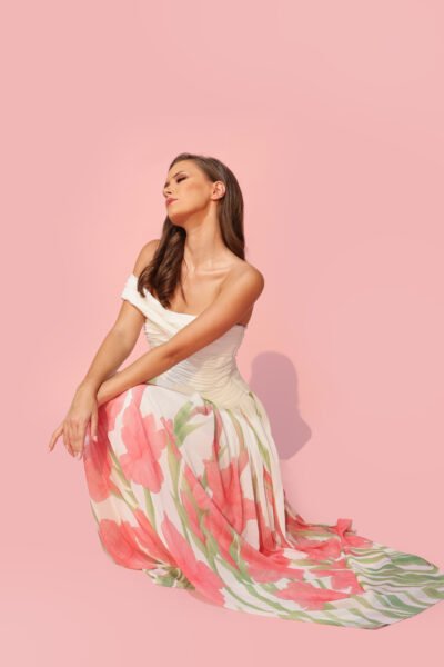 Whispers of spring dress